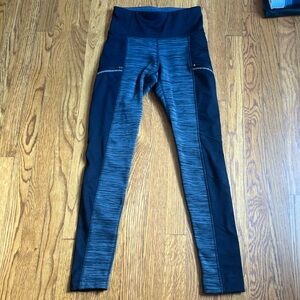 Athleta fleece Leggings